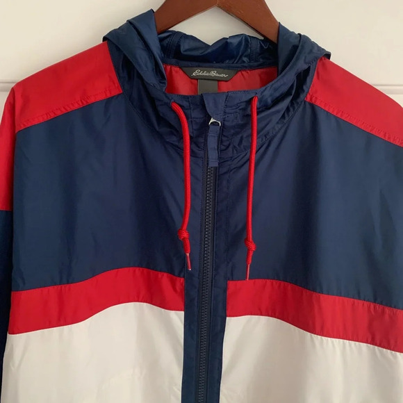 Eddie Bauer Women's Momentum UPF 50+ Hoodie Jacket Size XL - Medium Indigo - NWT - Picture 5 of 11